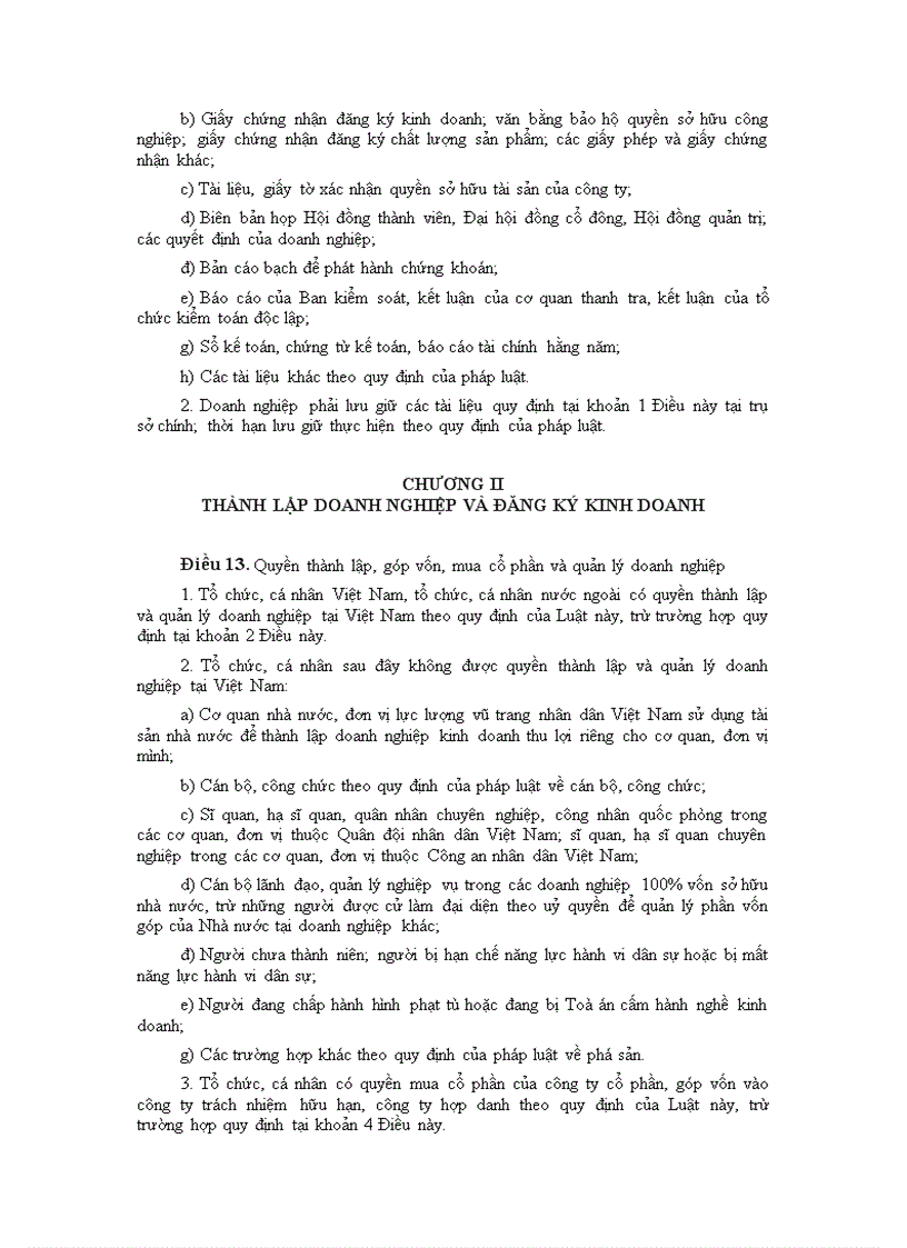 image for page Luật doanh nghiệp của quốc hội nước cộng hòa xã hội chủ nghĩa việt nam số 60 2005 qh11 ngày 29 tháng 11 năm 2005