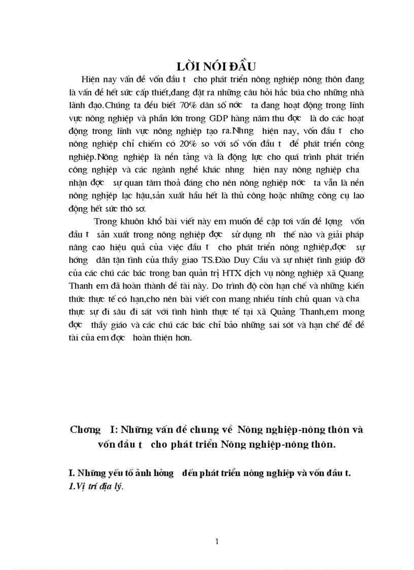 image for page Lượng vốn đầu tư sản xuất trong nông nghiệp được sử dụng như thế nào và giải pháp nâng cao hiệu quả của việc đầu tư cho phát triển nông nghiệp