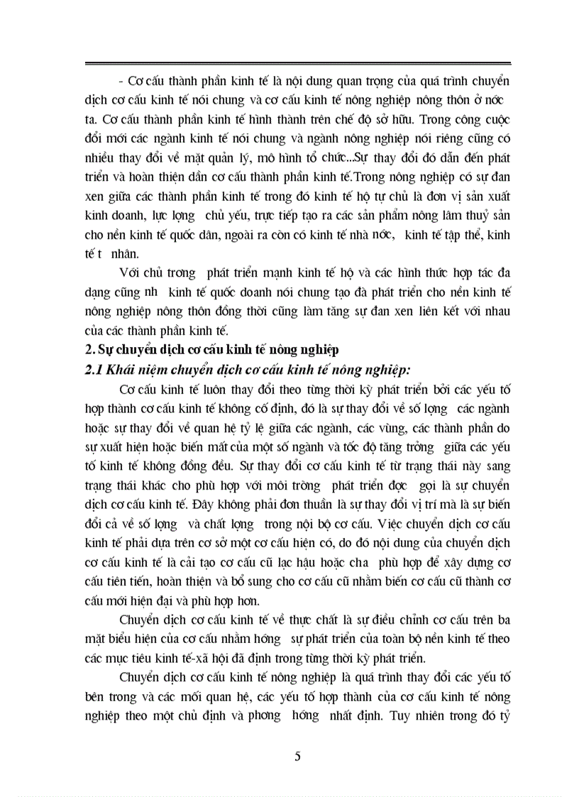 image for page Phương hướng và giải pháp nhằm chuyển dịch cơ cấu Kinh tế nông nghiệp vùng đồng bằng Bắc Bộ