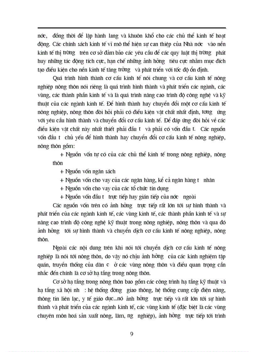 image for page Phương hướng và giải pháp nhằm chuyển dịch cơ cấu Kinh tế nông nghiệp vùng đồng bằng Bắc Bộ