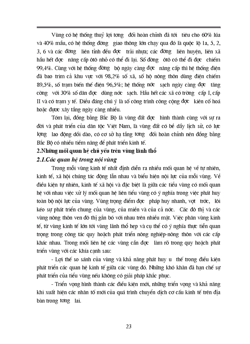 image for page Phương hướng và giải pháp nhằm chuyển dịch cơ cấu Kinh tế nông nghiệp vùng đồng bằng Bắc Bộ