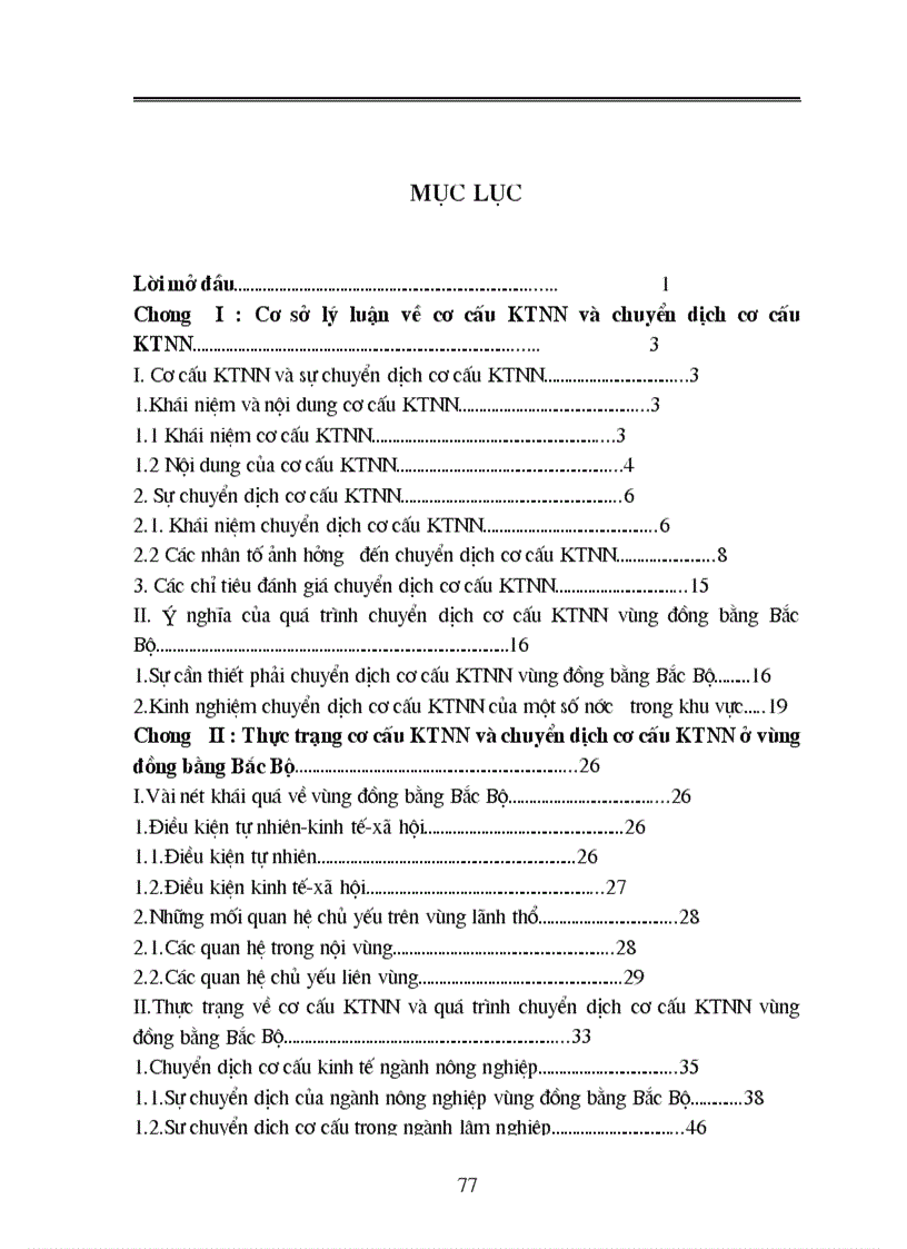 image for page Phương hướng và giải pháp nhằm chuyển dịch cơ cấu Kinh tế nông nghiệp vùng đồng bằng Bắc Bộ