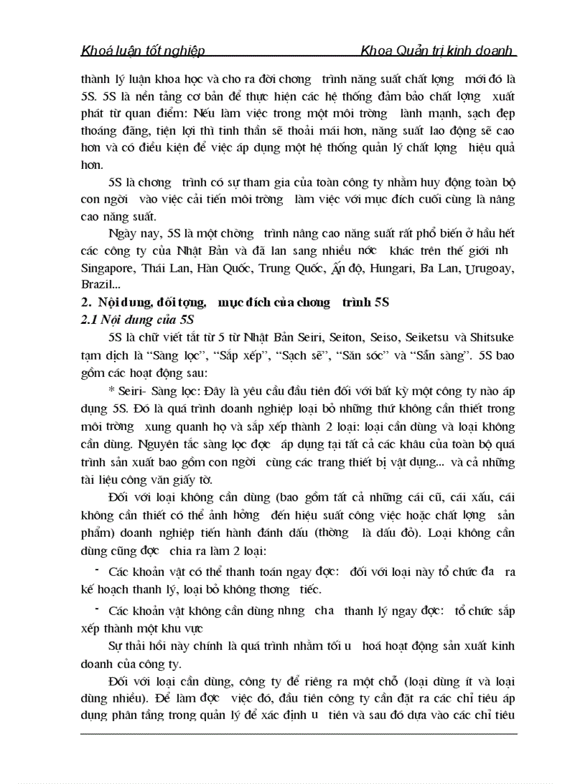 image for page Triển khai chương trình 5S NGhiên cứu tình huống tại Công ty cổ phần Thiết bị Bưu điện Nhà máy 2 1