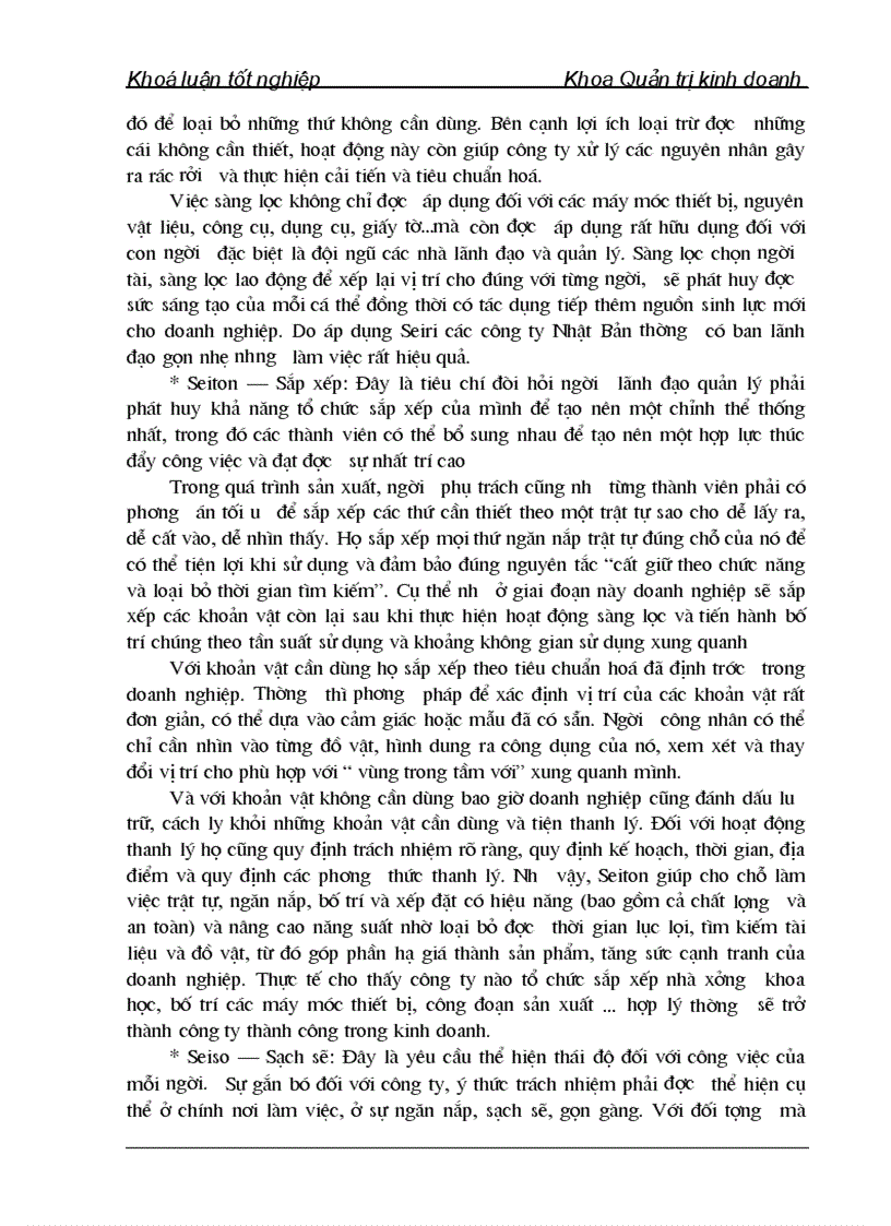 image for page Triển khai chương trình 5S NGhiên cứu tình huống tại Công ty cổ phần Thiết bị Bưu điện Nhà máy 2 1