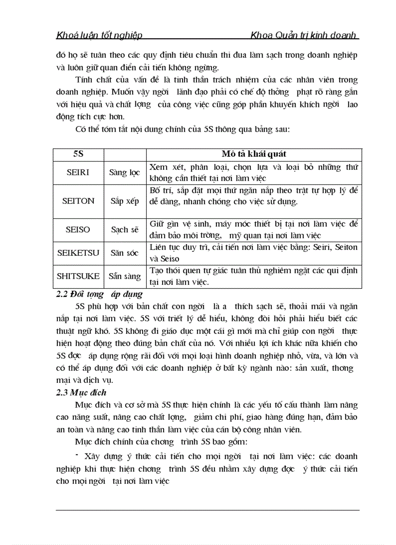 image for page Triển khai chương trình 5S NGhiên cứu tình huống tại Công ty cổ phần Thiết bị Bưu điện Nhà máy 2 1