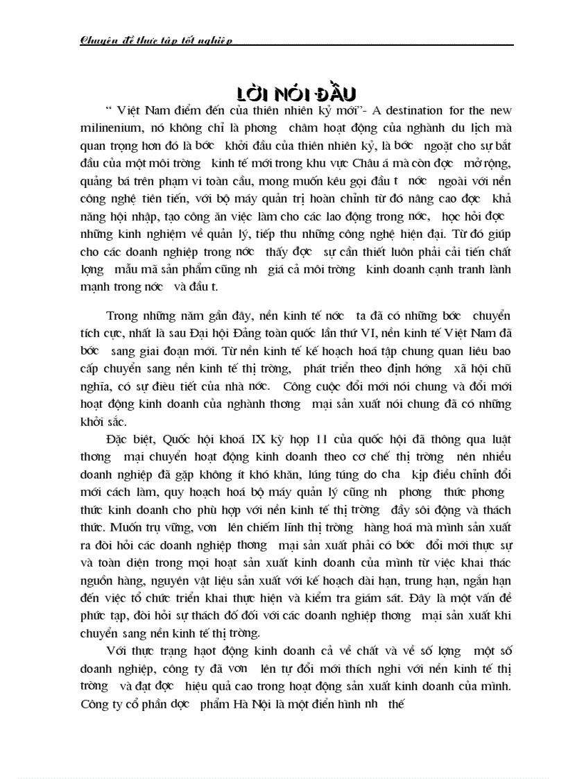 image for page Triển khai áp dụng hệ thống quản lý chất lượng GMP tại công ty Cổ phần dược phẩm Hà Nội