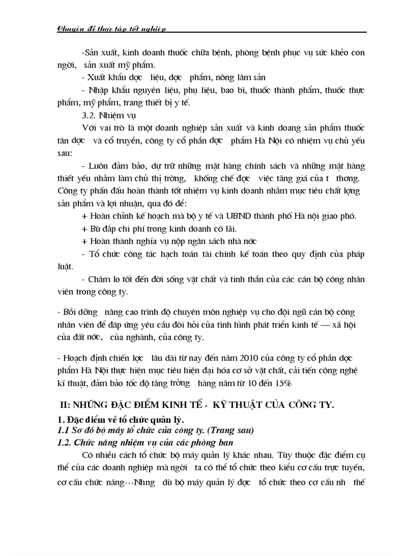 image for page Triển khai áp dụng hệ thống quản lý chất lượng GMP tại công ty Cổ phần dược phẩm Hà Nội