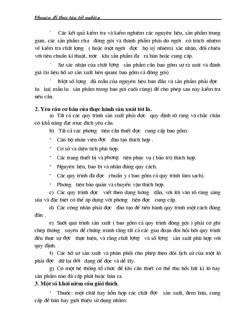 image for page Triển khai áp dụng hệ thống quản lý chất lượng GMP tại công ty Cổ phần dược phẩm Hà Nội