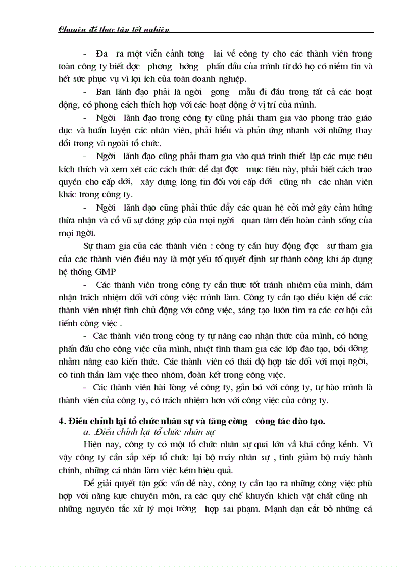 image for page Triển khai áp dụng hệ thống quản lý chất lượng GMP tại công ty Cổ phần dược phẩm Hà Nội