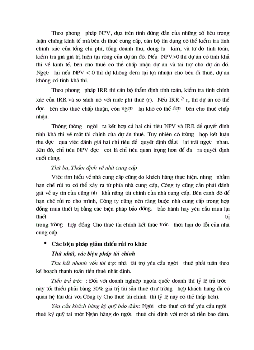 image for page Giải pháp nâng cao hiệu quả hoạt động cho thuê tài chính của Công ty cho thuê tài chính Ngân hàng Đầu tư và Phát triển Việt Nam