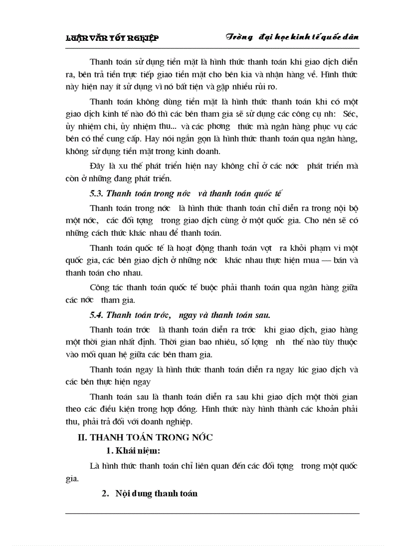image for page Một số biện pháp nhằm hoàn thiện hoạt động thanh toán trong kinh doanh tại công ty XNK máy hà nội