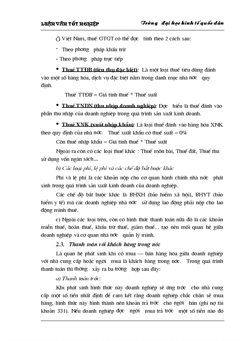 image for page Một số biện pháp nhằm hoàn thiện hoạt động thanh toán trong kinh doanh tại công ty XNK máy hà nội