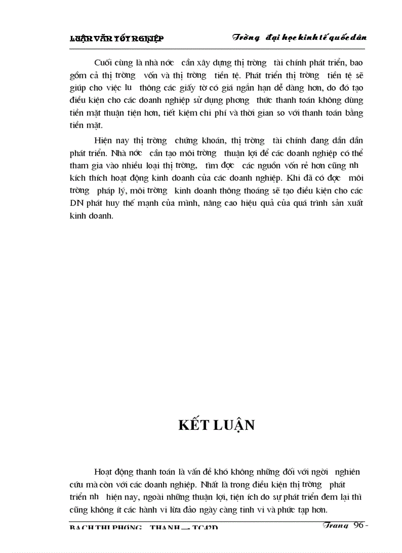 image for page Một số biện pháp nhằm hoàn thiện hoạt động thanh toán trong kinh doanh tại công ty XNK máy hà nội