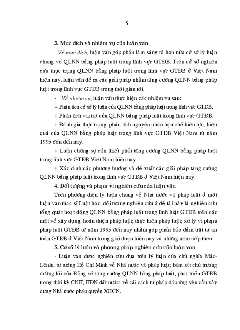 image for page Tăng cường quản lý nhà nước bằng pháp luật trong lĩnh vực giao thông đường bộ ở Việt Nam hiện nay