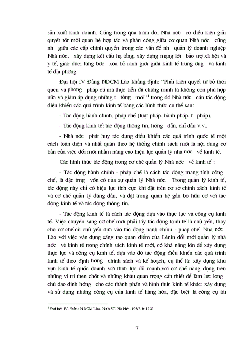 image for page Vai trò của nhà nước trong cơ chế thị trường hiện nay ở Cộng hòa dân chủ nhân dân Lào