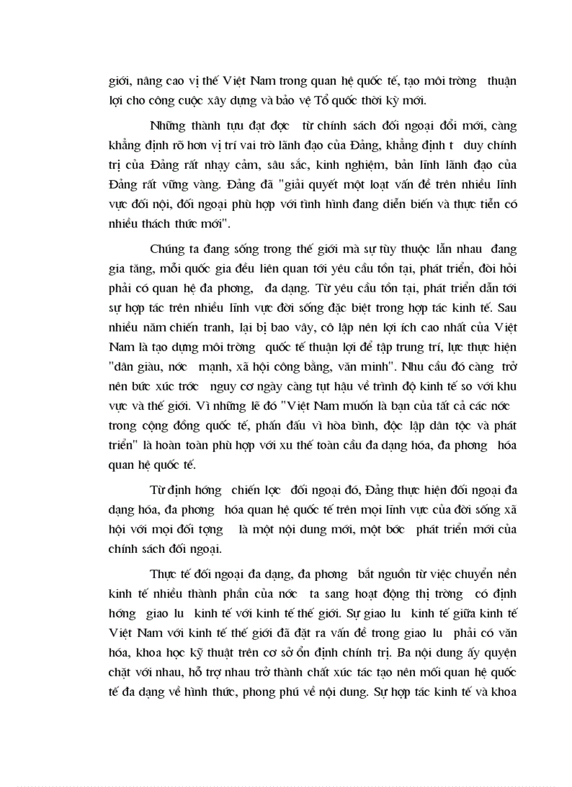 image for page Những thành tựu và kinh nghiệm hoạt động đối ngoại dưới sự lãnh đạo của Đảng trong 10 năm đổi mới