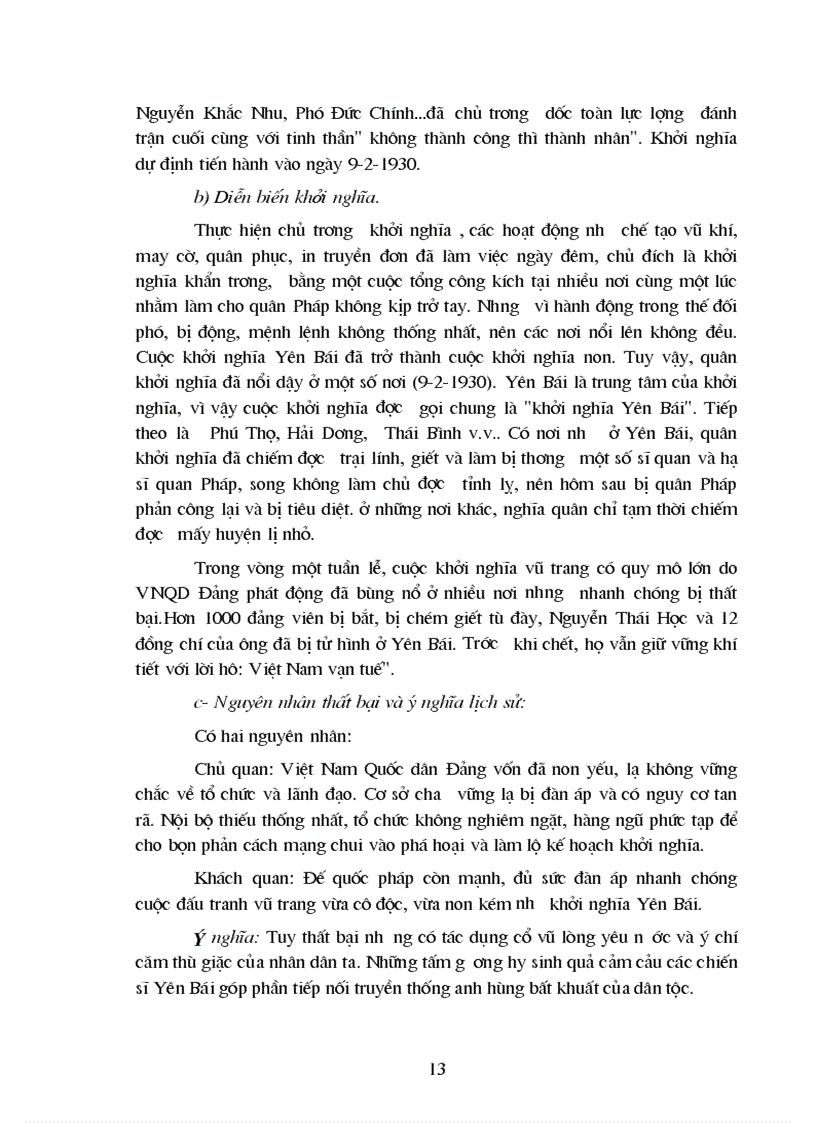 image for page Đề cương bài giảng môn lịch sử