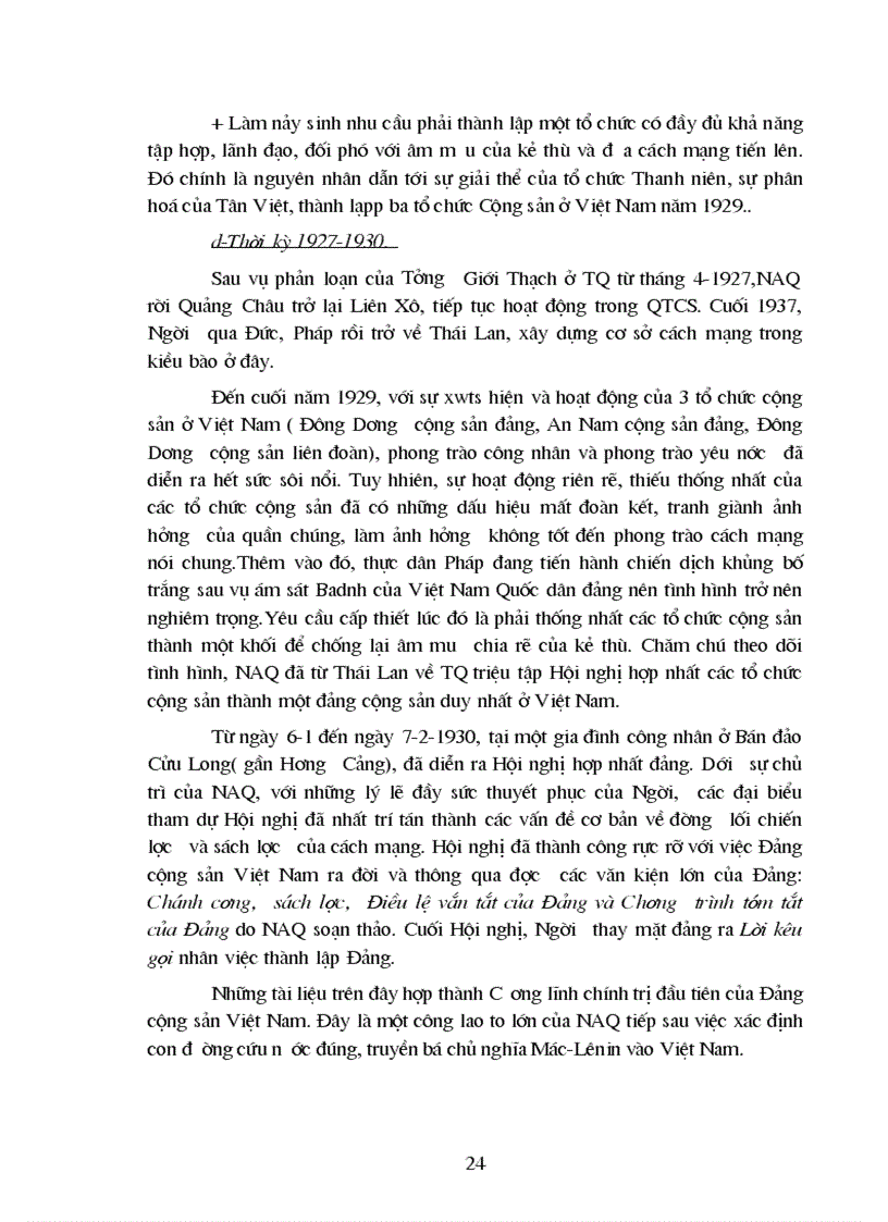 image for page Đề cương bài giảng môn lịch sử