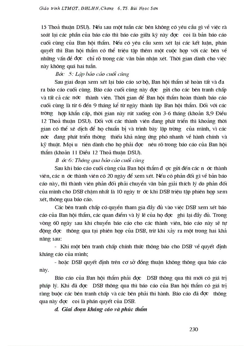 image for page Giải quyết tranh chấp thương mại quốc tế giữa các quốc gia