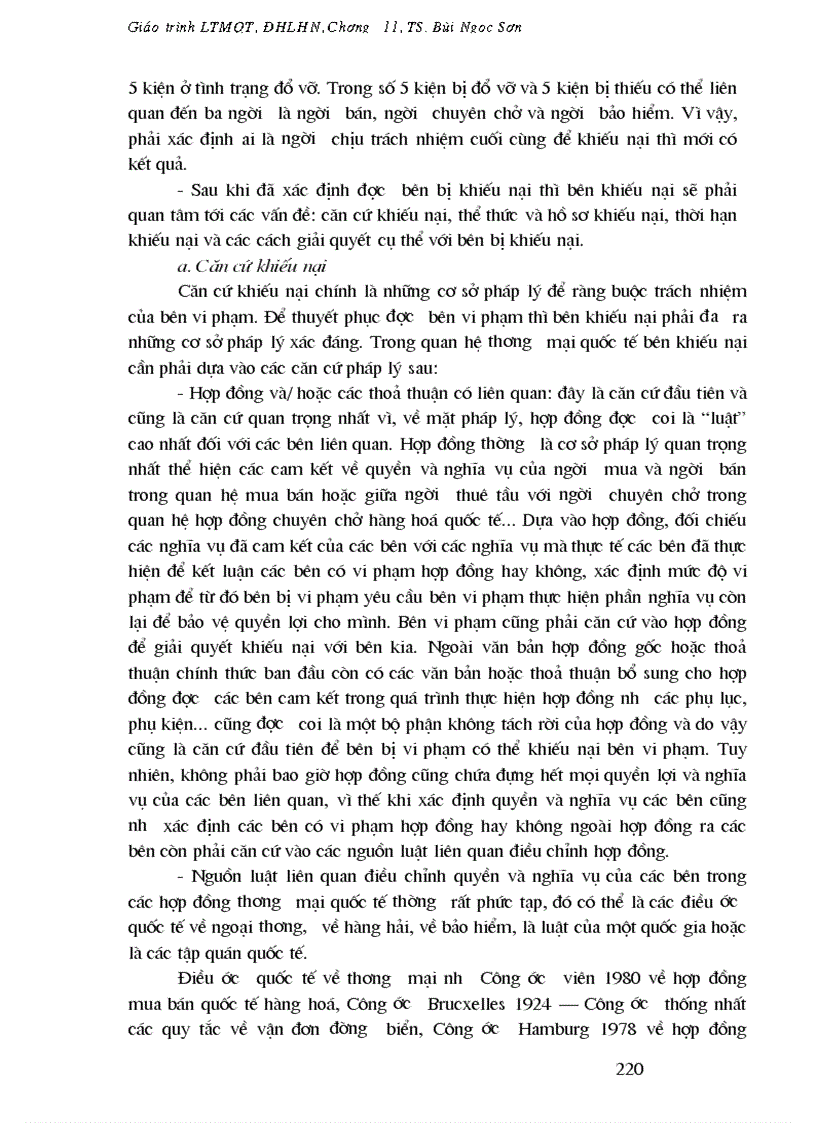 image for page Giải quyết tranh chấp trong thương mại quốc tế giữa các thương nhân