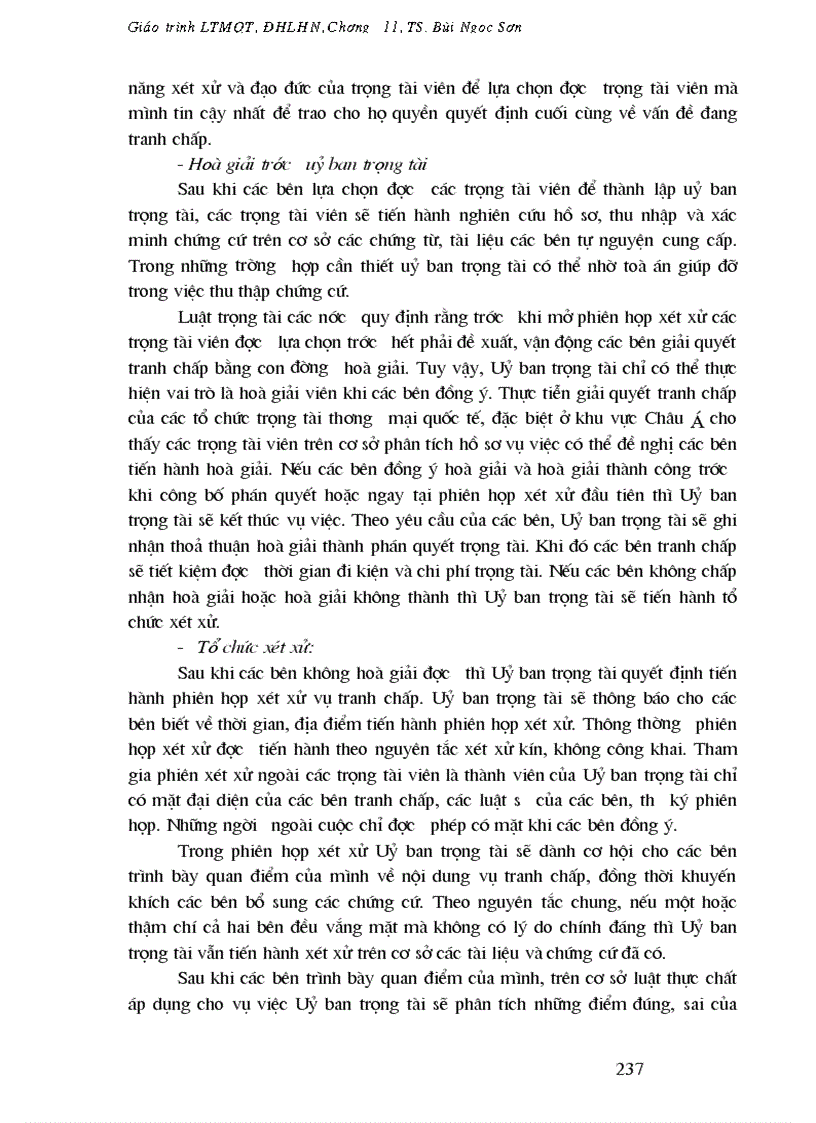 image for page Giải quyết tranh chấp trong thương mại quốc tế giữa các thương nhân