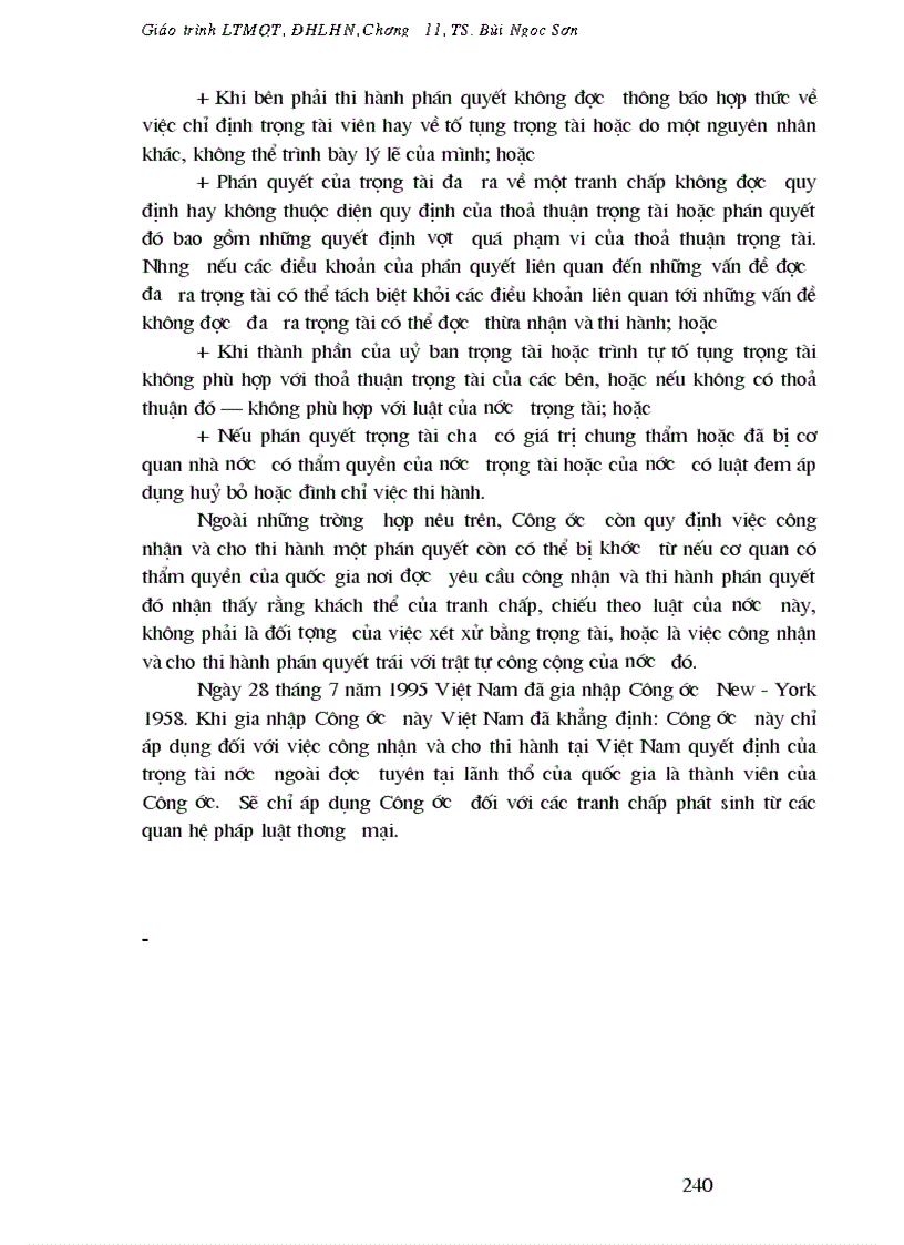 image for page Giải quyết tranh chấp trong thương mại quốc tế giữa các thương nhân