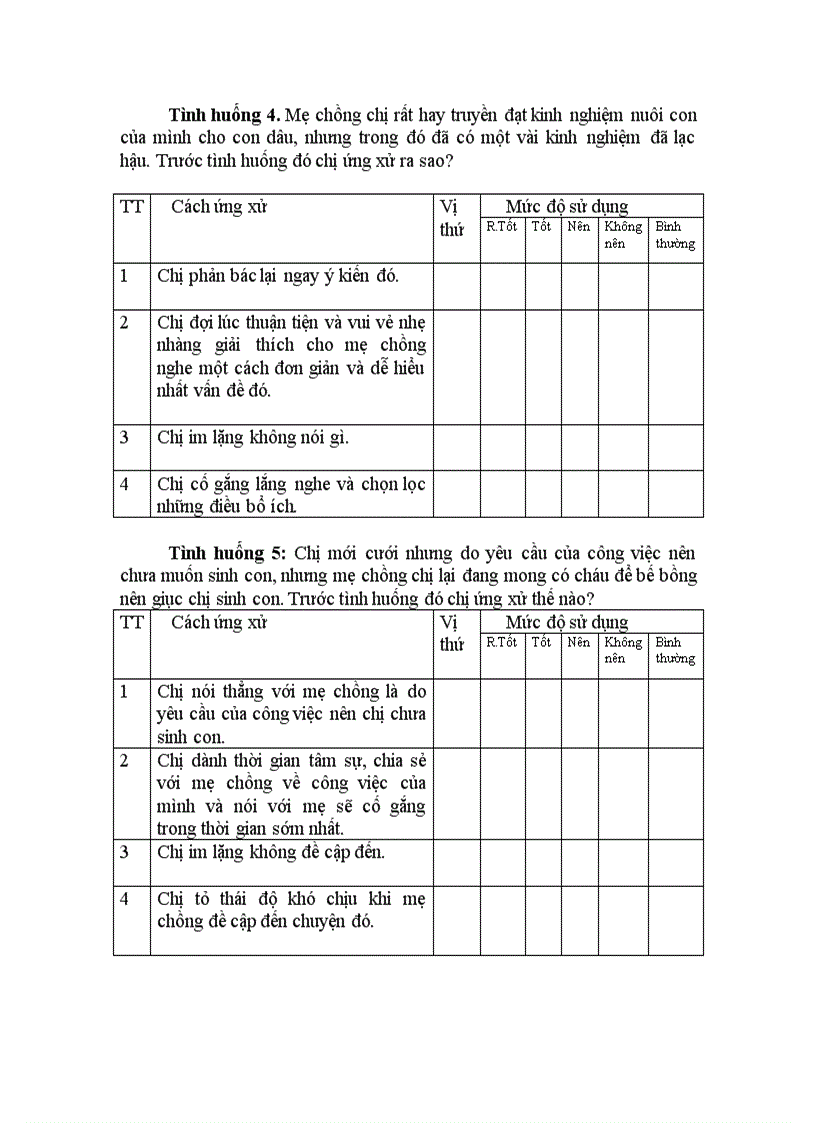 image for page Bài tập tình huống ứng xử mẹ chồng nàng dâu