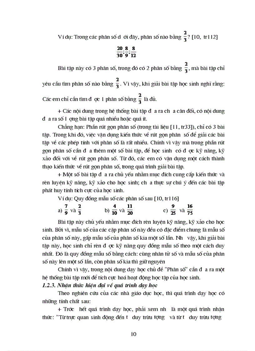 image for page Xây dựng hệ thống bài tập chủ đề Phân số cho học sinh lớp 4 theo hướng tích cực hoá hoạt động học tập của học sinh 1