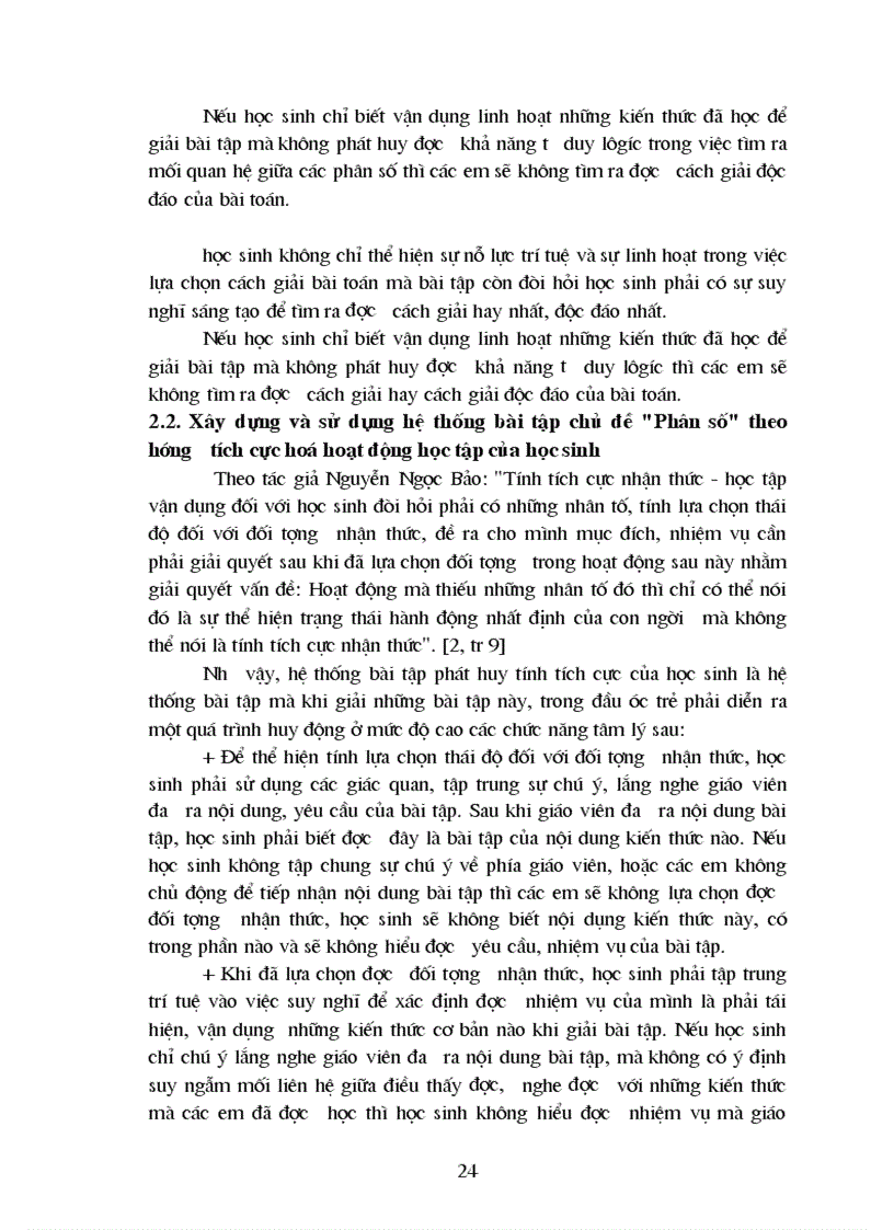 image for page Xây dựng hệ thống bài tập chủ đề Phân số cho học sinh lớp 4 theo hướng tích cực hoá hoạt động học tập của học sinh 1