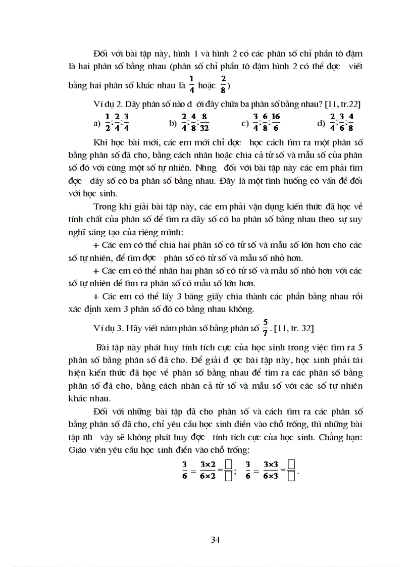 image for page Xây dựng hệ thống bài tập chủ đề Phân số cho học sinh lớp 4 theo hướng tích cực hoá hoạt động học tập của học sinh 1