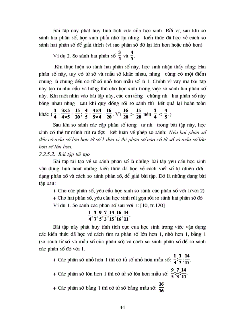 image for page Xây dựng hệ thống bài tập chủ đề Phân số cho học sinh lớp 4 theo hướng tích cực hoá hoạt động học tập của học sinh 1