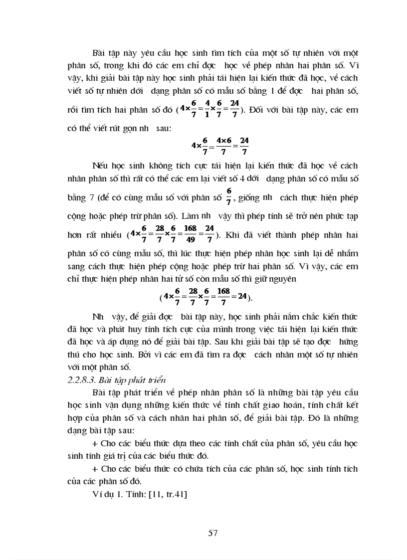 image for page Xây dựng hệ thống bài tập chủ đề Phân số cho học sinh lớp 4 theo hướng tích cực hoá hoạt động học tập của học sinh 1