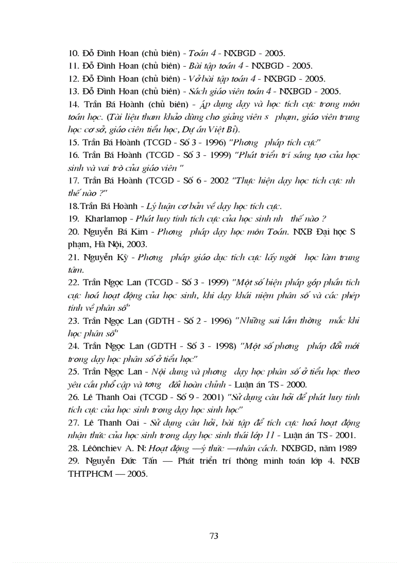 image for page Xây dựng hệ thống bài tập chủ đề Phân số cho học sinh lớp 4 theo hướng tích cực hoá hoạt động học tập của học sinh 1