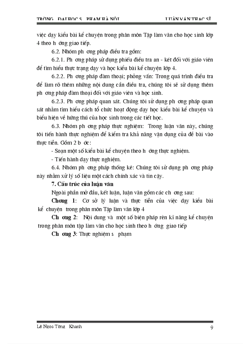 image for page Rèn kĩ năng kể chuyện trong phân môn Tập làm văn lớp 4 theo hướng giao tiếp