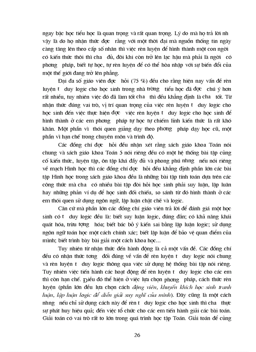 image for page Xây dựng và sử dụng hệ thống bài tập có nội dung hình học để bước đầu rèn luyện tư duy logic cho học sinh lớp 5
