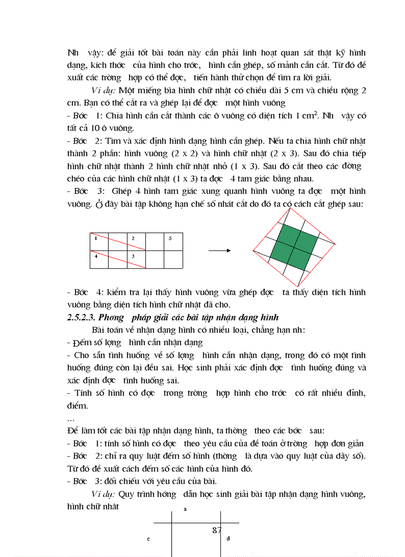 image for page Xây dựng và sử dụng hệ thống bài tập có nội dung hình học để bước đầu rèn luyện tư duy logic cho học sinh lớp 5