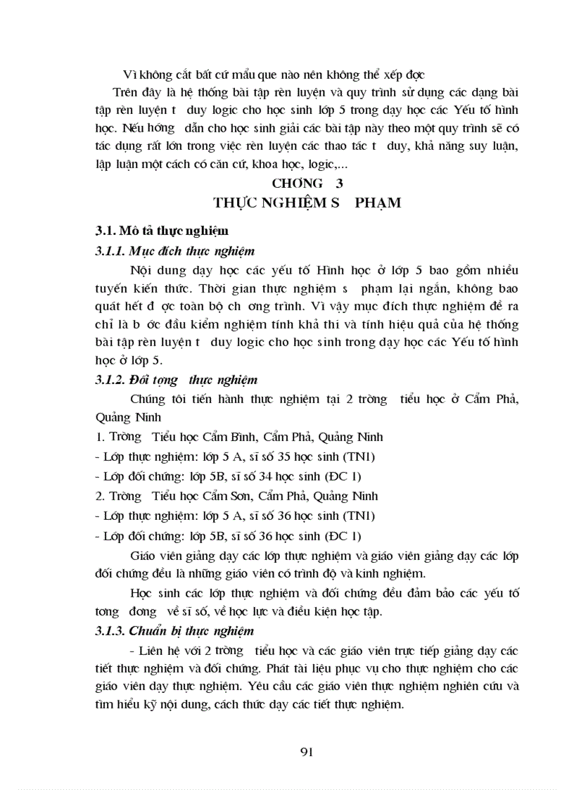 image for page Xây dựng và sử dụng hệ thống bài tập có nội dung hình học để bước đầu rèn luyện tư duy logic cho học sinh lớp 5