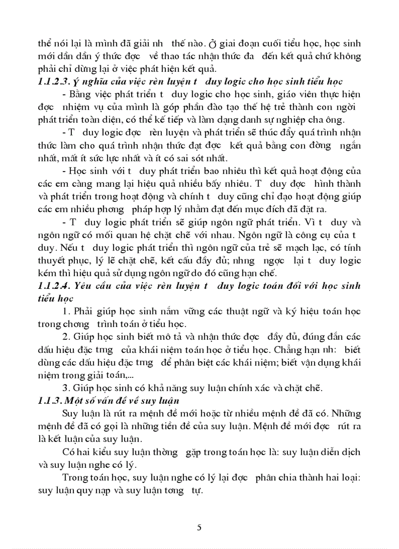 image for page Xây dựng và sử dụng hệ thống bài tập có nội dung hình học để bơước đầu rèn luyện tơư duy logic cho học sinh lớp 5