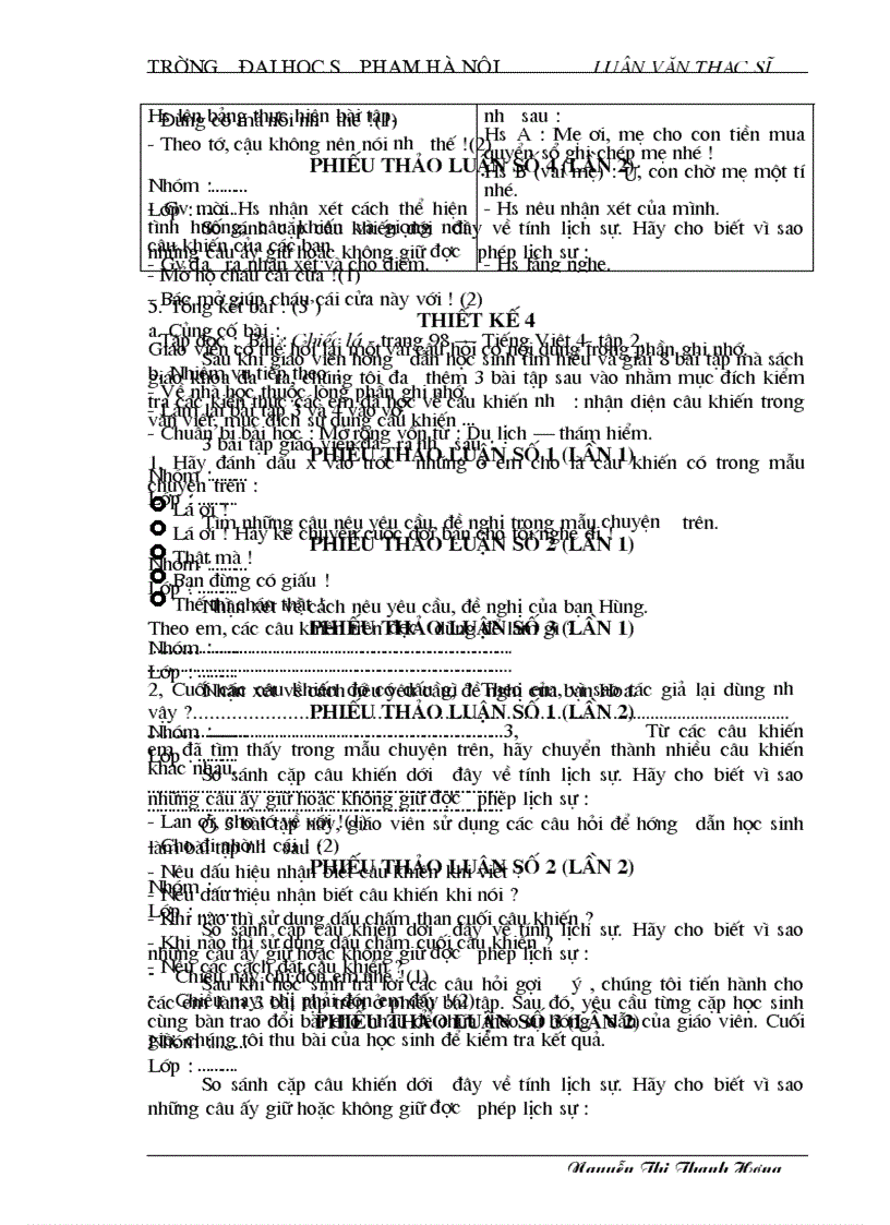 image for page Thiết kế hoạt động dạy môn tiếng việt cho học sinh tiểu học