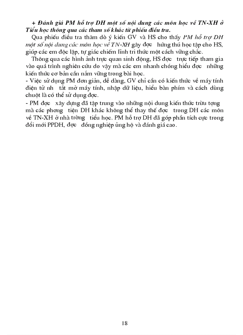 image for page Xây dựng phần mềm hỗ trợ dạy học một số nội dung các môn học về tự nhiên và x hội ở Tiểu học bằng công nghệ đa phương tiện