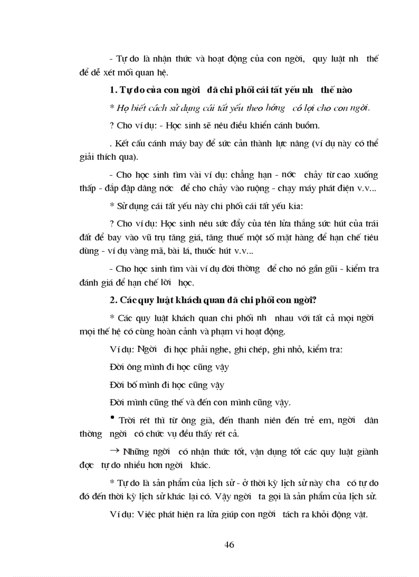 image for page Bài dạy môn triết học 1