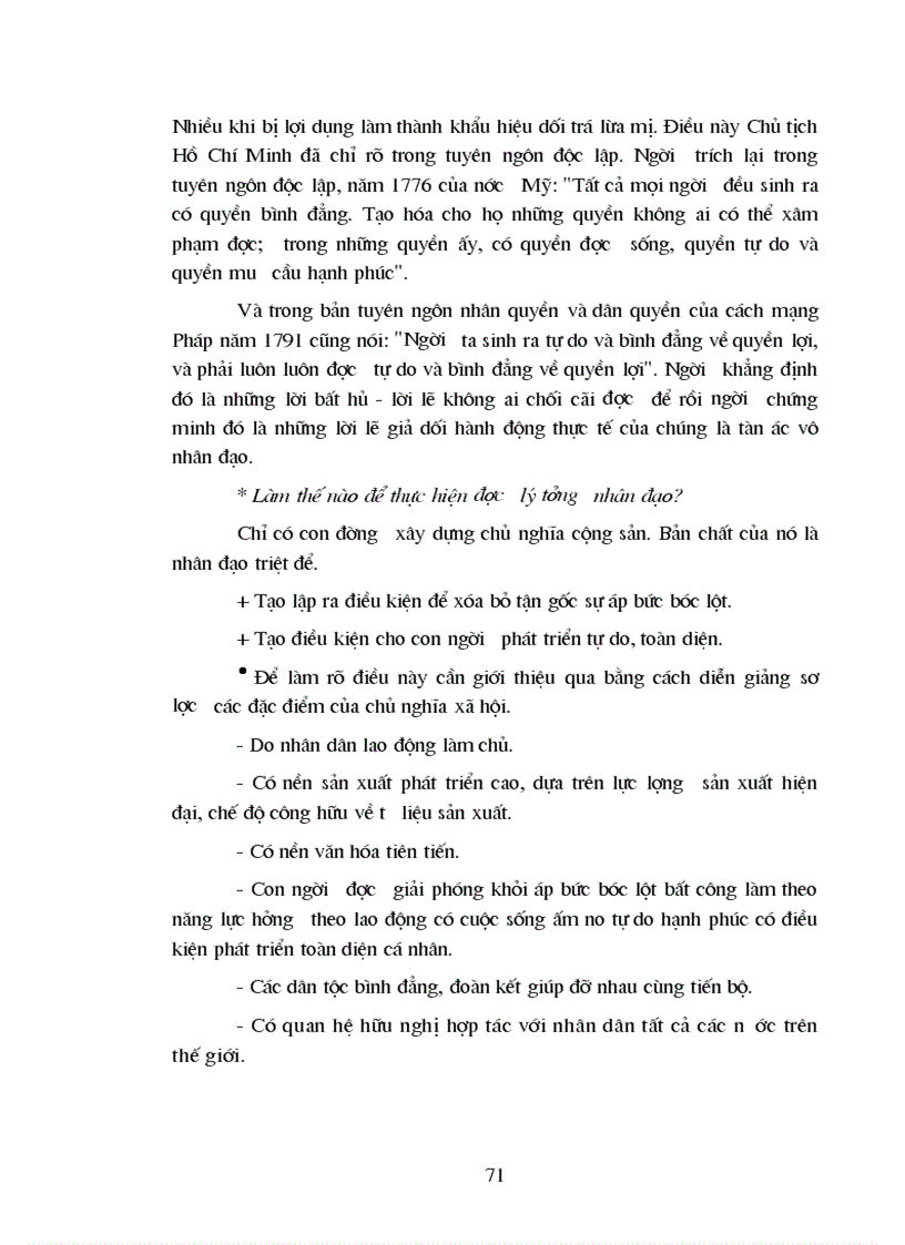 image for page Bài dạy môn triết học 1