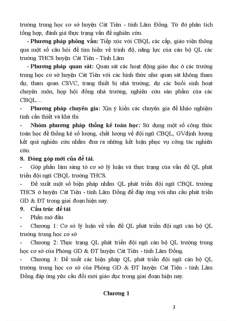image for page Biện pháp quản lý phát triển đội ngũ CBQL trường THCS của Phòng Giáo Dục và Đào tạo huyện Cát Tiên tỉnh Lâm Đồng 1