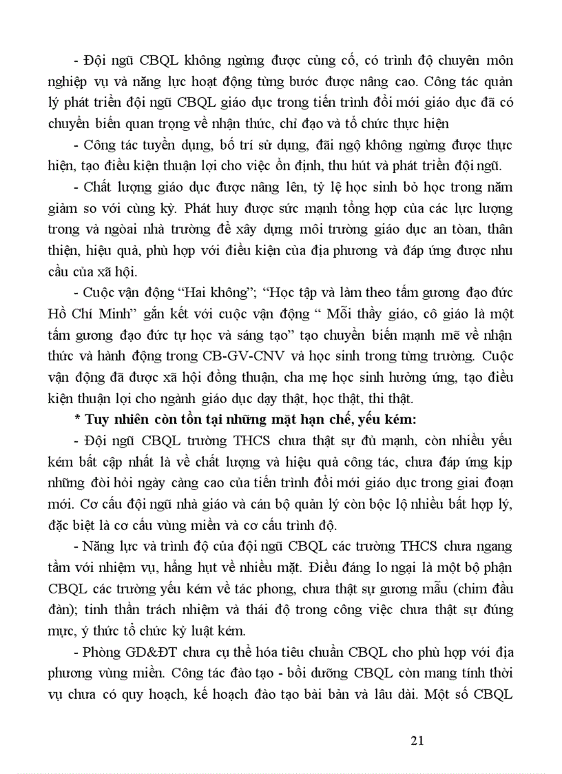 image for page Biện pháp quản lý phát triển đội ngũ CBQL trường THCS của Phòng Giáo Dục và Đào tạo huyện Cát Tiên tỉnh Lâm Đồng 1