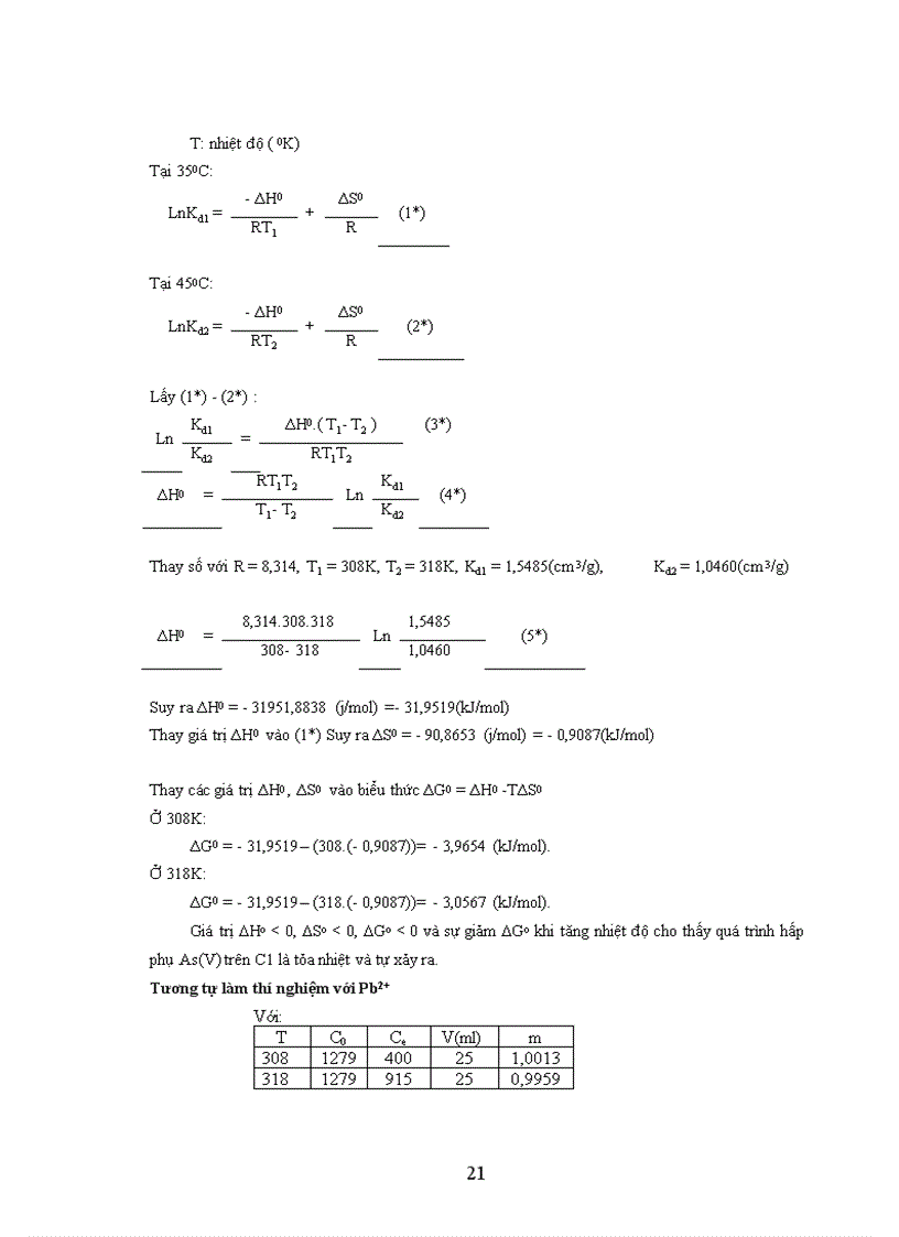 image for page Nghiên cứu một số tính chất hóa lý về hấp phụ của hạt hấp phụ chế tạo từ bùn đỏ