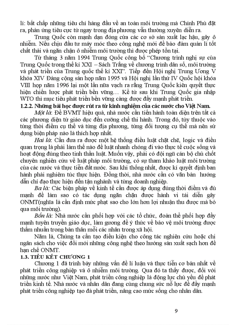 image for page Phát triển công nghiệp và tác động của nó lên ô nhiễm môi trường ở huyện Thanh Chương tỉnh Nghệ An 1