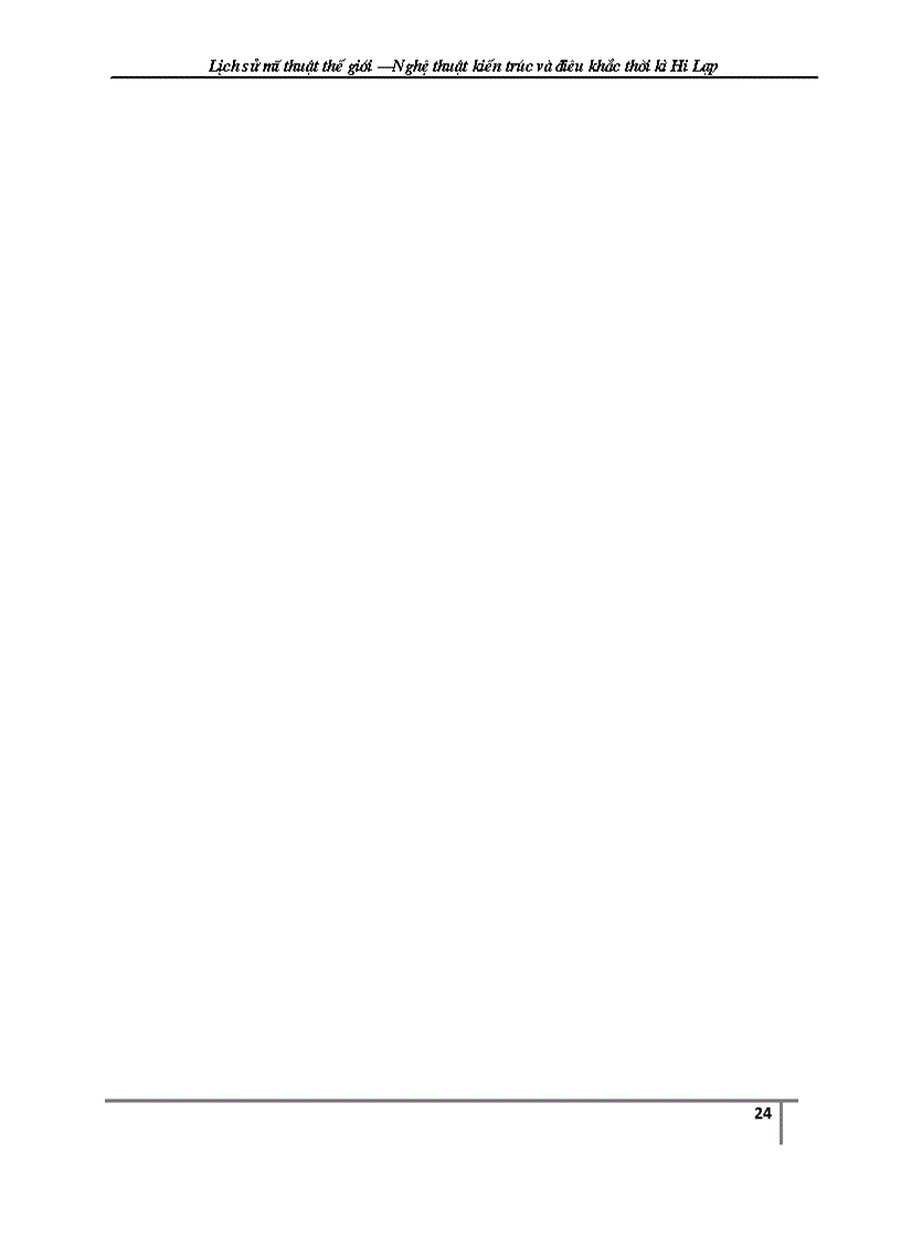 image for page Nghệ thuật kiến trúc và điêu khắc thời kì Hi Lạp cổ đại