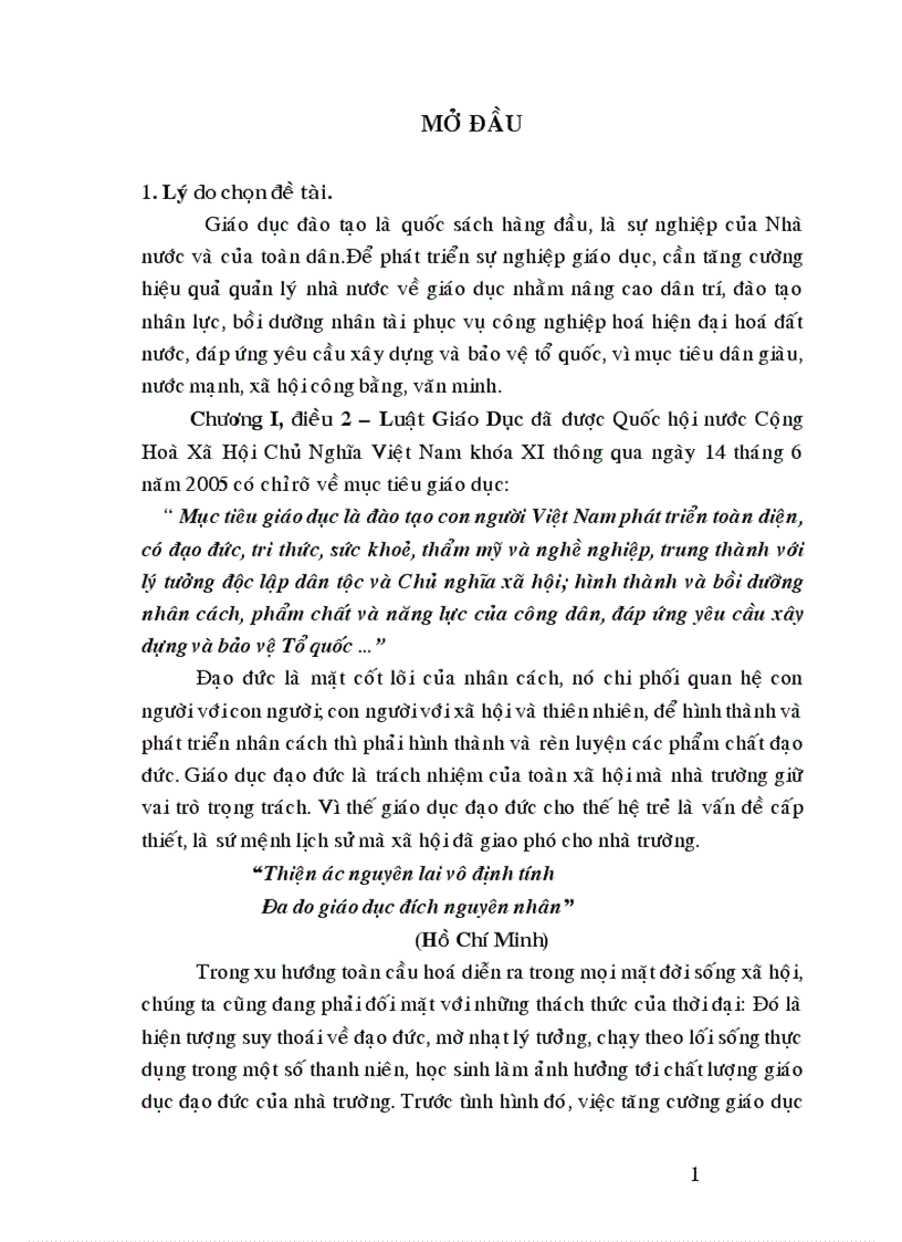image for page Các biện pháp quản lý hoạt động giáo dục đạo đức cho học sinh của hiệu trưởng các trường trung học phổ thông huyện Càng Long tỉnh Trà Vinh