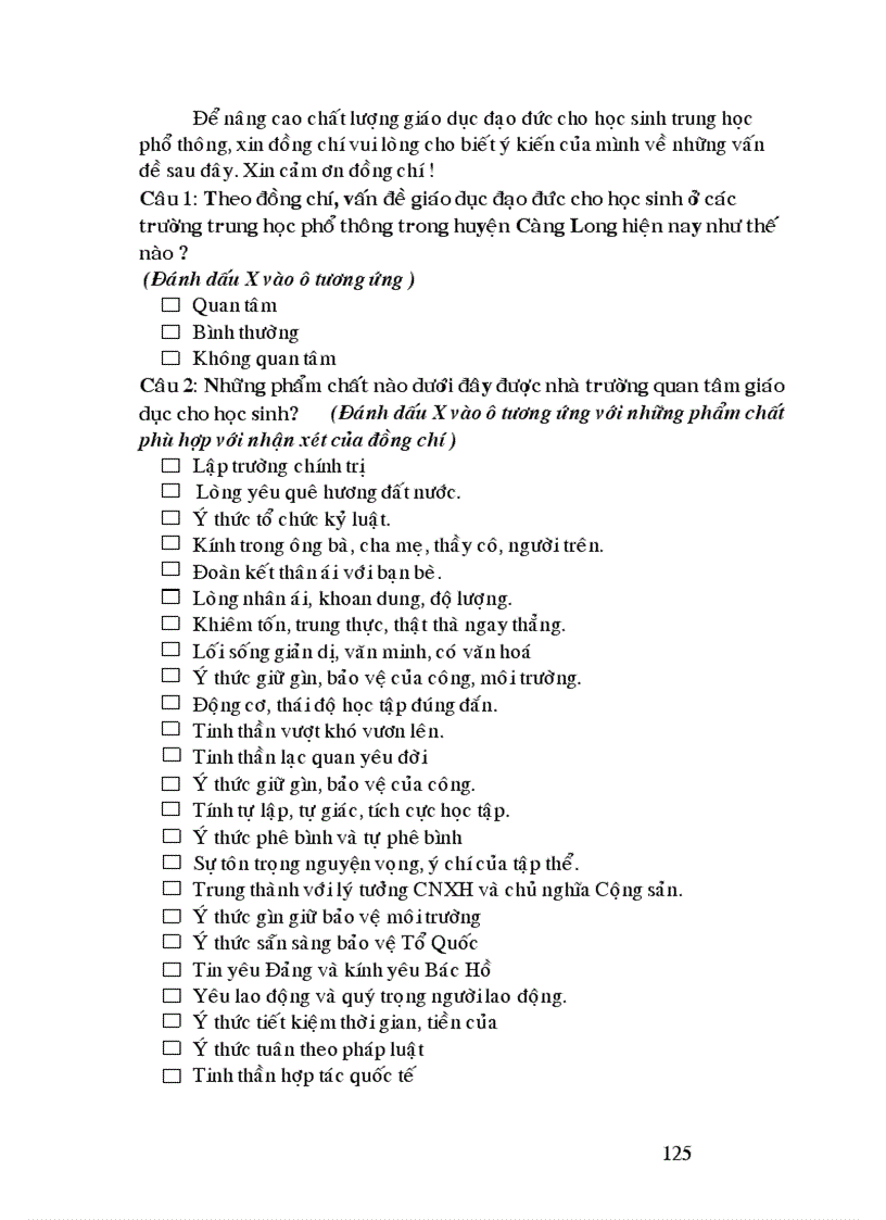 image for page Các biện pháp quản lý hoạt động giáo dục đạo đức cho học sinh của hiệu trưởng các trường trung học phổ thông huyện Càng Long tỉnh Trà Vinh