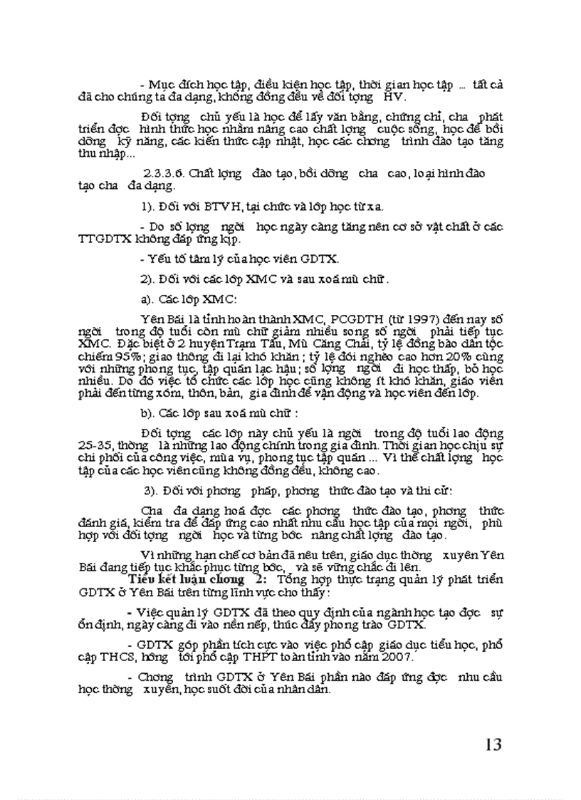 image for page Biện pháp quản lý phát triển GDTX ở tỉnh Yên Bái đáp ứng nhu cầu giáo dục hiện nay 1